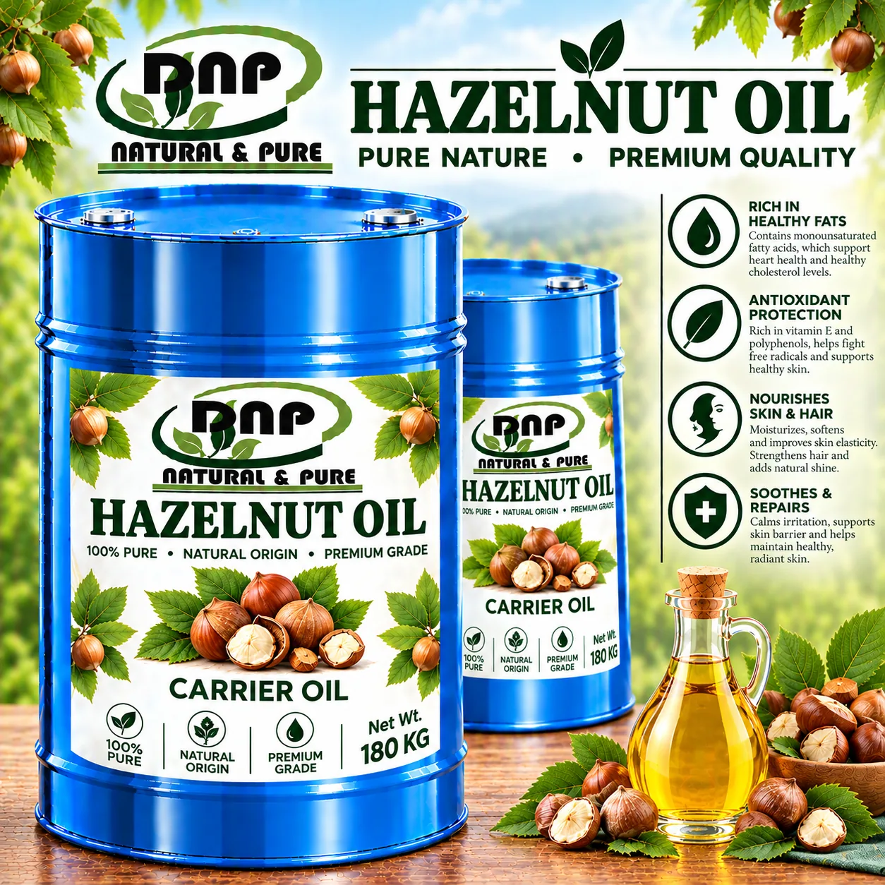 Hazel Nut Oil